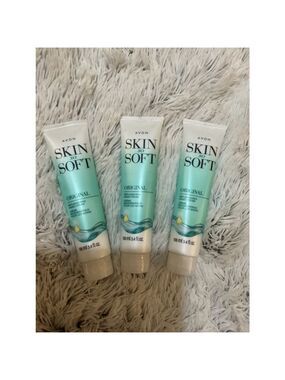 Avon Skin So Soft Original Hand Cream 3-Pack 3.4 oz Each (New, Sealed)